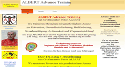 Desktop Screenshot of albert-advance.de